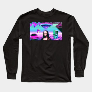 Synthwave Dystopia Long Sleeve T-Shirt